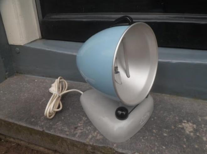 Vintage Alpinette warmtelamp Infraroodlamp UV lamp bakeliet, Ophalen of Verzenden, Gebruikt, Vintage design