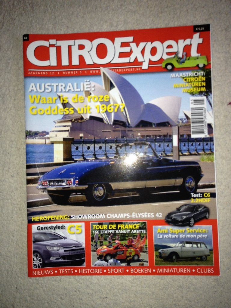 Citro Expert nr. 66 Citroen Carbio 1967, Ophalen of Verzenden, Zo goed als nieuw, Citroën