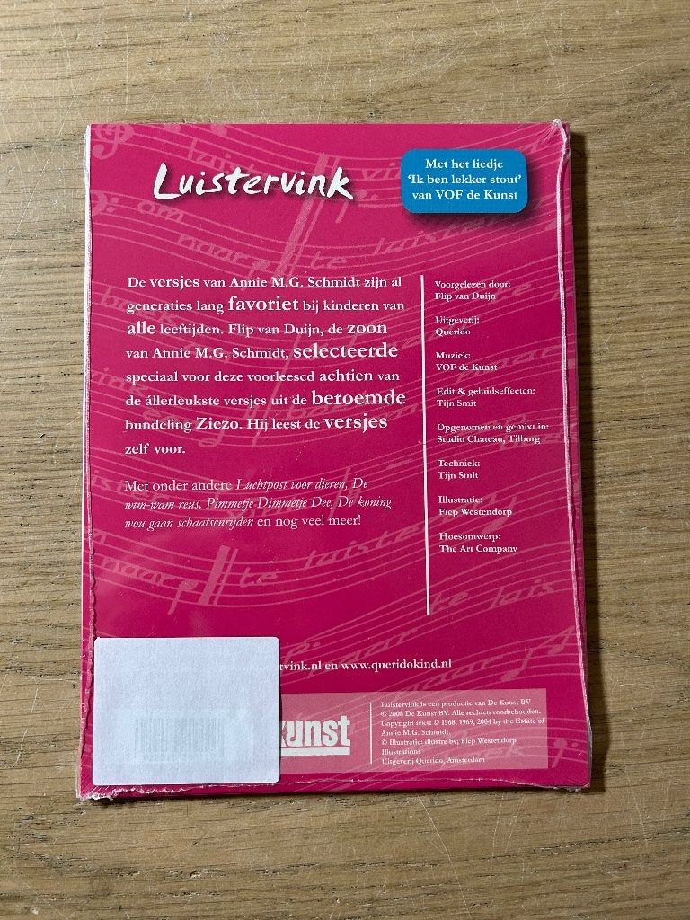 NIEUW | Luisterboek Ziezo, Ophalen of Verzenden, Cd