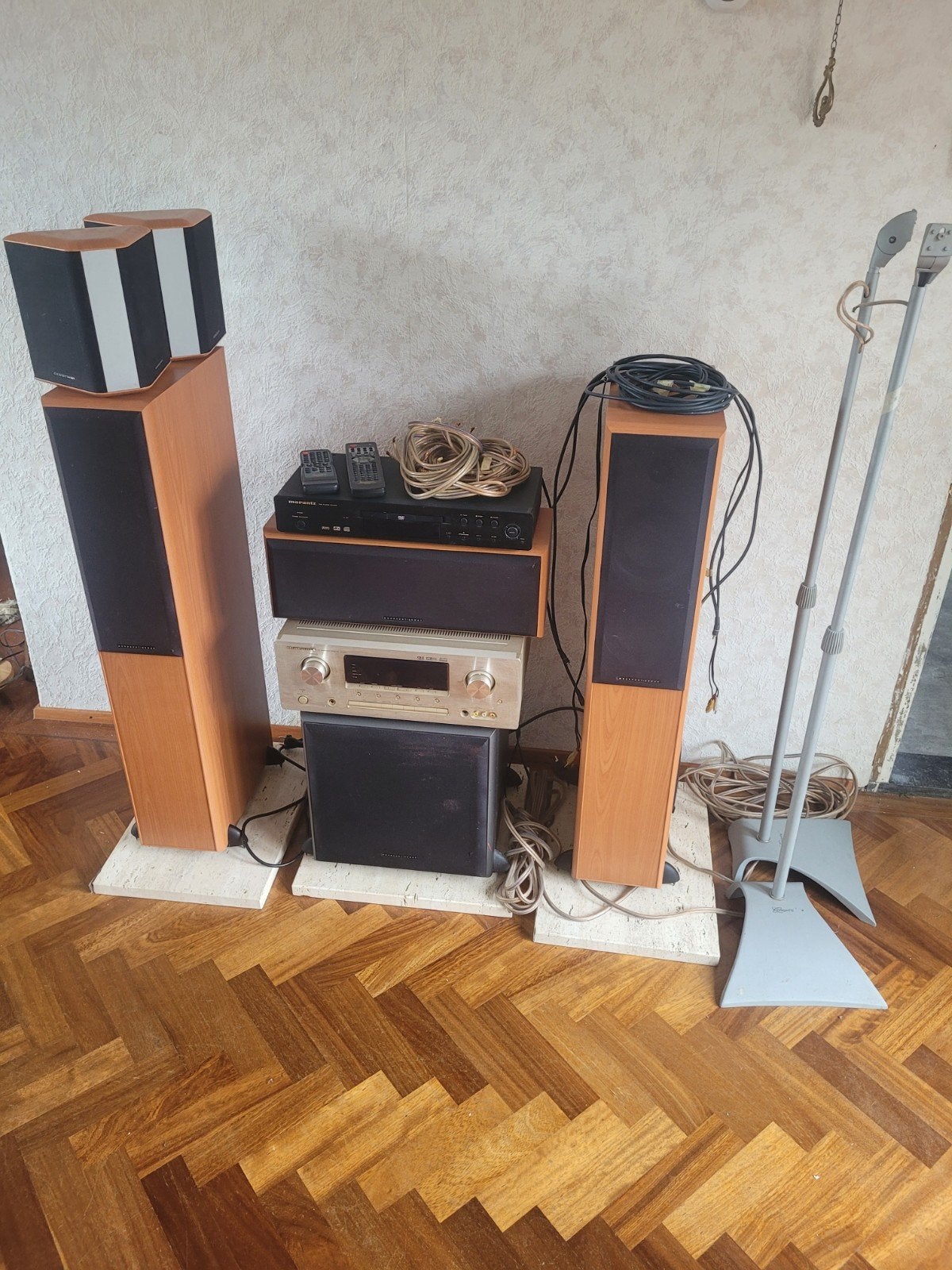 Marantz Home Cinema Set - Zo goed als nieuw met extra's, Overige systemen, 70 watt of meer, Zo goed als nieuw, Dvd-speler