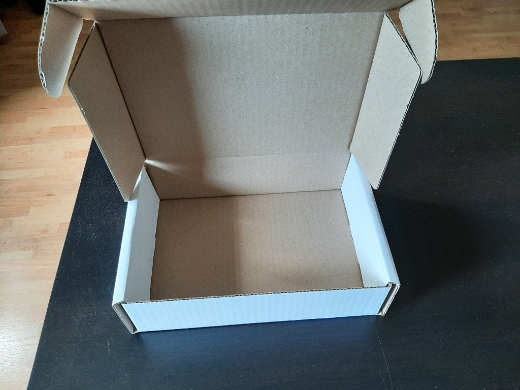 Verzenddoos, postdoos, klepsluiting 225x166x62mm, Ophalen of Verzenden, Nieuw