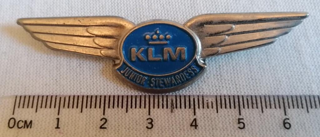 KLM pin, Ophalen of Verzenden, Gebruikt, Overige onderwerpen, Speldje of Pin