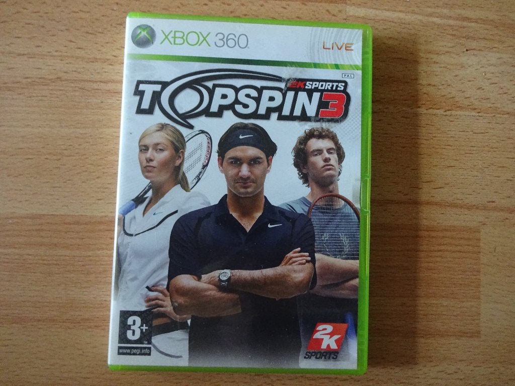 XBox 360 Topspin 3 , Xbox360 Game, Avontuur en Actie, Gebruikt, 2 spelers, Ophalen of Verzenden