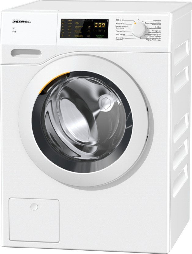 Miele Wasmachine WCD030 WCS 8 kg 1400 rpm, Witgoed en Apparatuur, Ophalen, Zo goed als nieuw, 85 tot 90 cm, 1200 tot 1600 toeren