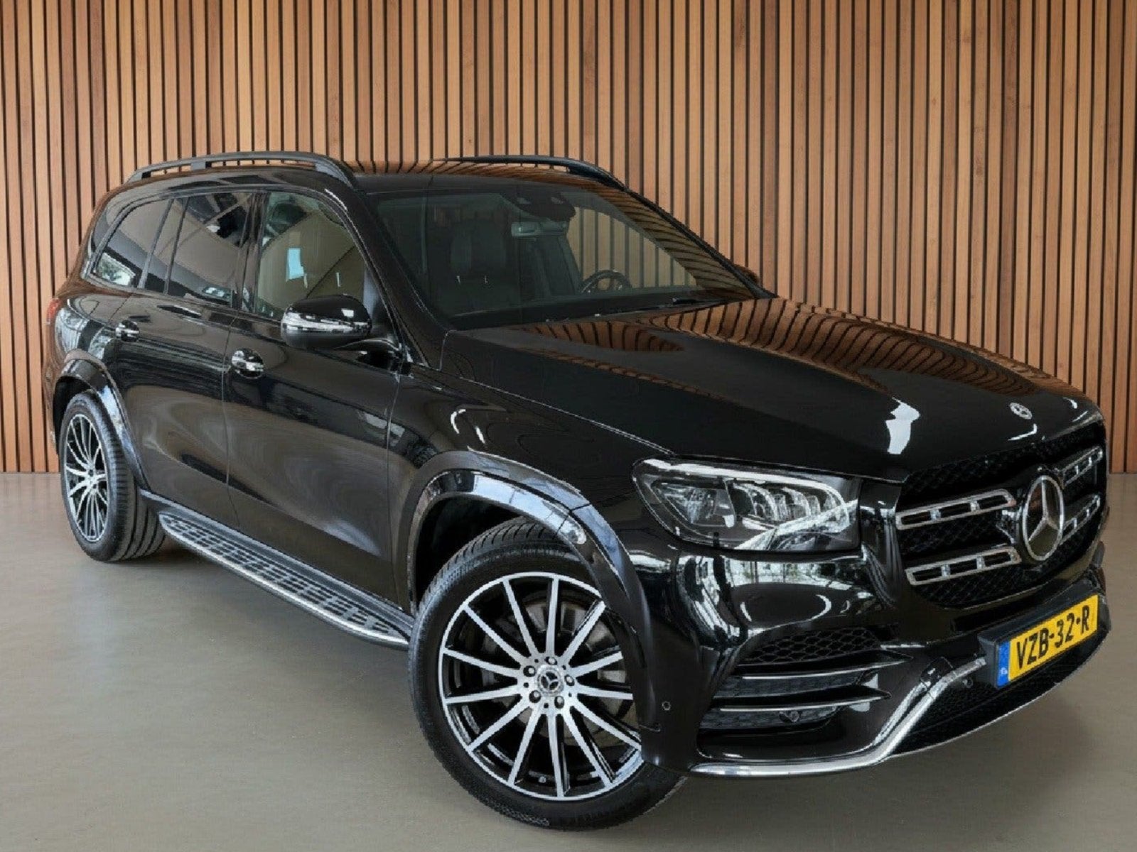 Mercedes-Benz GLS 2022 Zwart, Auto's, Automaat, Euro 6, 2925 cc, Diesel