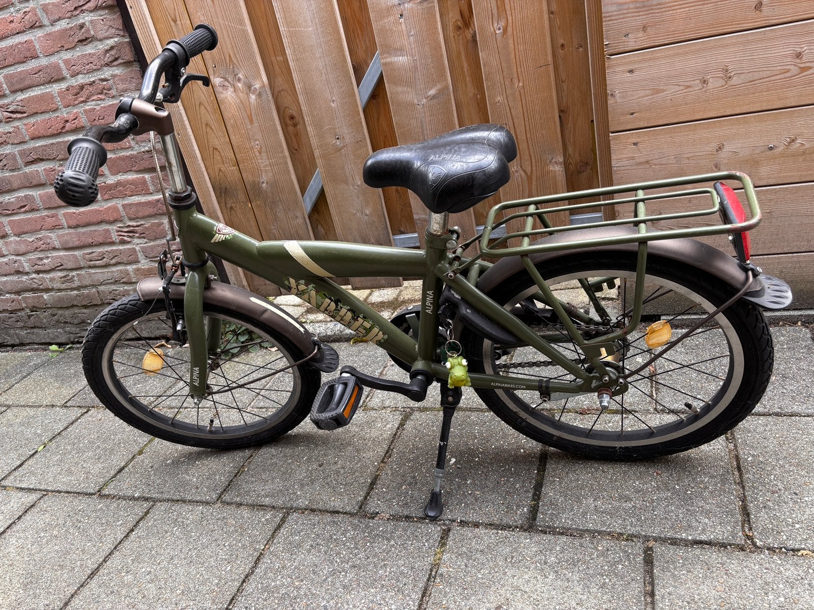 Fiets fietsje kinderfiets Alpina - Yabber, Fietsen en Brommers, Fietsen | Kinderfietsjes, Ophalen, Zo goed als nieuw, Minder dan 16 inch