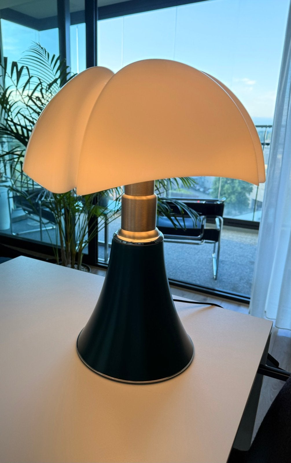 Martinelli Luce, Pipistrello 620, Ophalen, Dimbaar, Kunststof, Groen