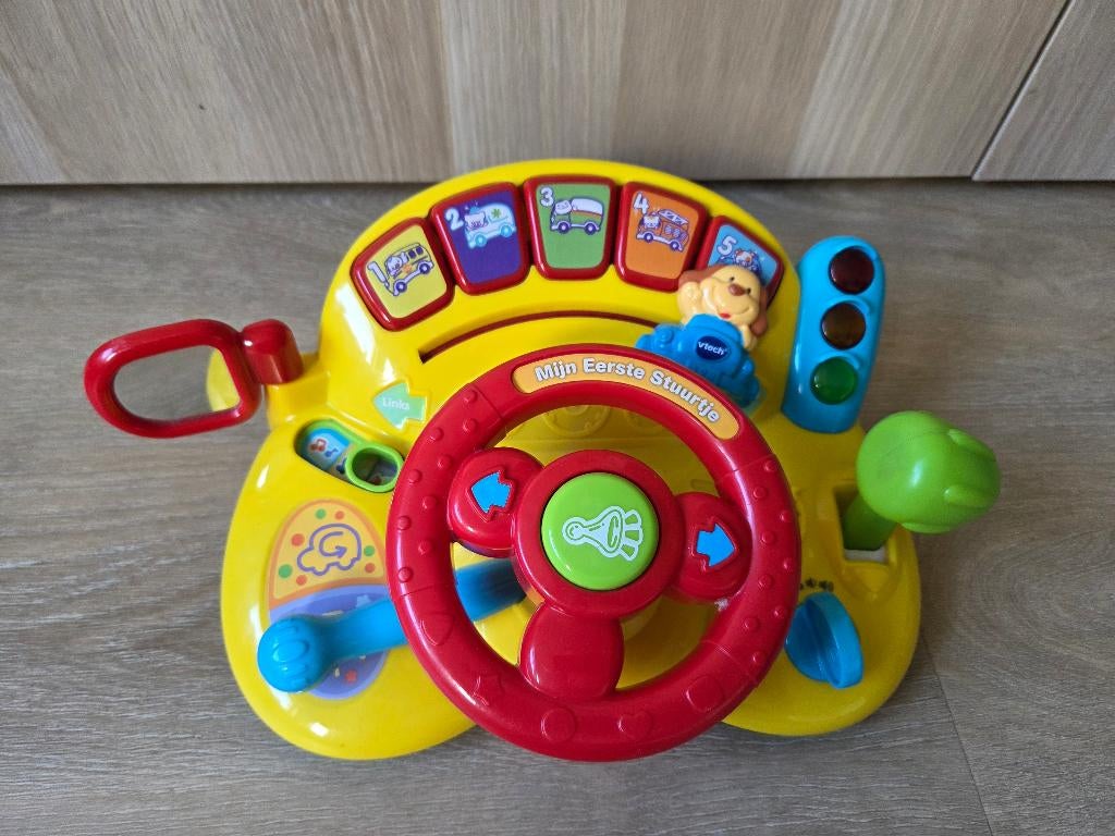 Vtech mijn eerste stuurtje, Ophalen, Zo goed als nieuw, 6 maanden tot 2 jaar