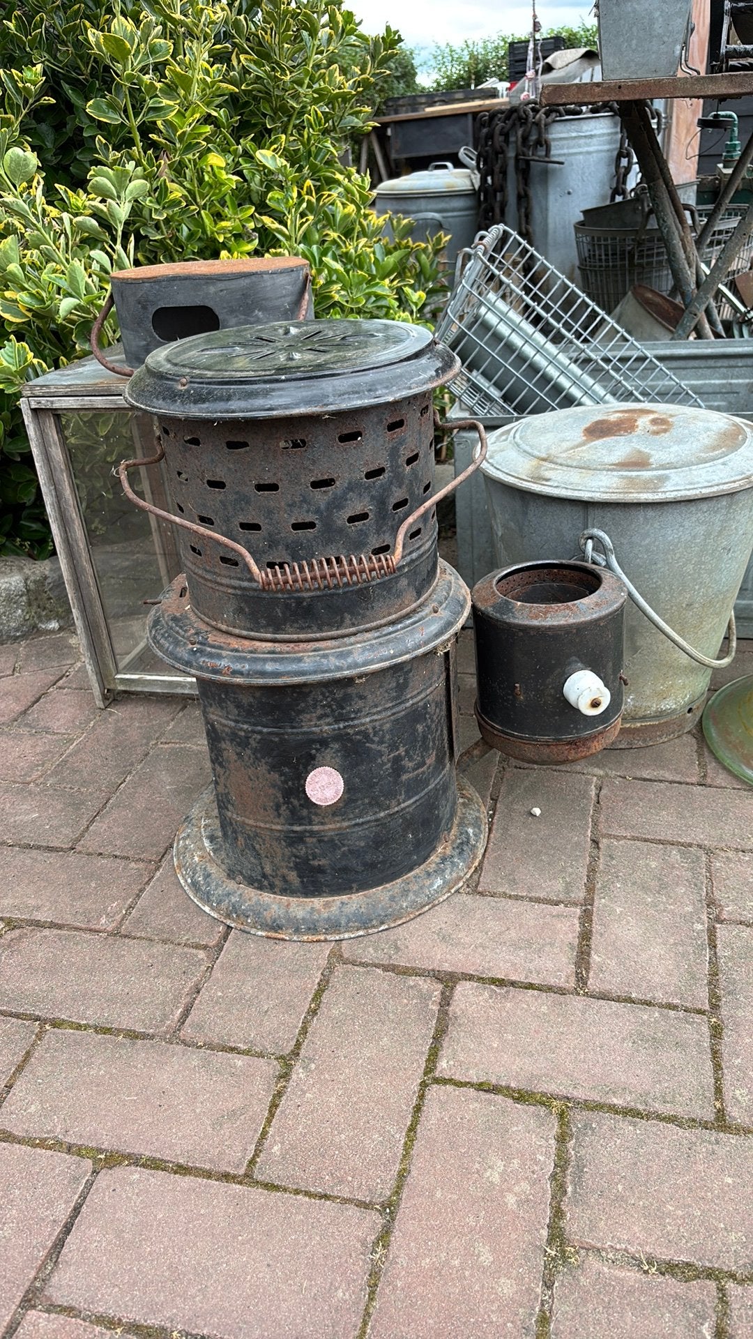 Leuk sierkacheltje., Tuin en Terras, Ophalen, Zo goed als nieuw