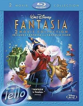 Blu-ray: Disney's Fantasia & Fantasia 2000, 2-BD Box, nieuw, Ophalen of Verzenden, Nieuw in verpakking, Tekenfilms en Animatie