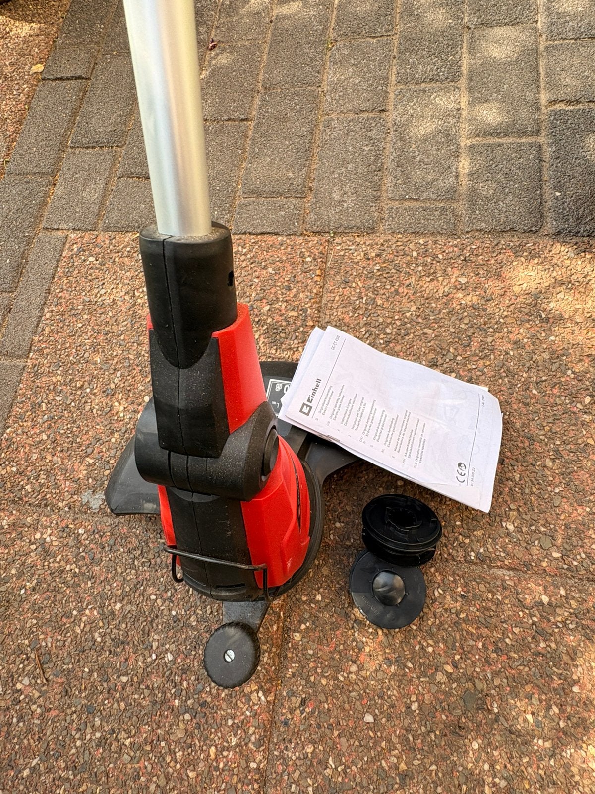 Einhell elektrische grastrimmer te koop, Ophalen, Zo goed als nieuw, Elektrisch