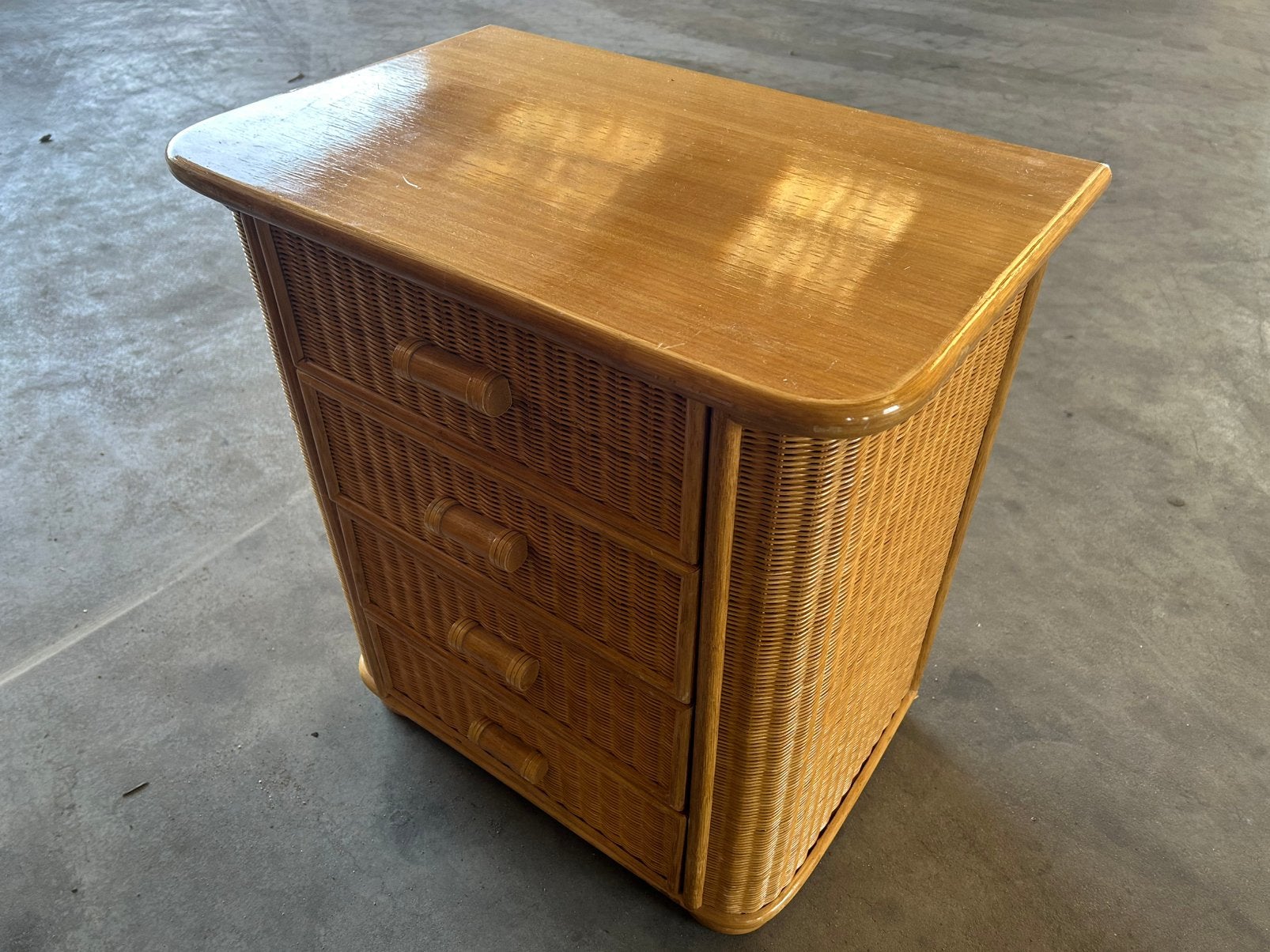 Rotan rohe design kast sidetable dressoir ibiza, Ophalen, 25 tot 50 cm, Minder dan 100 cm