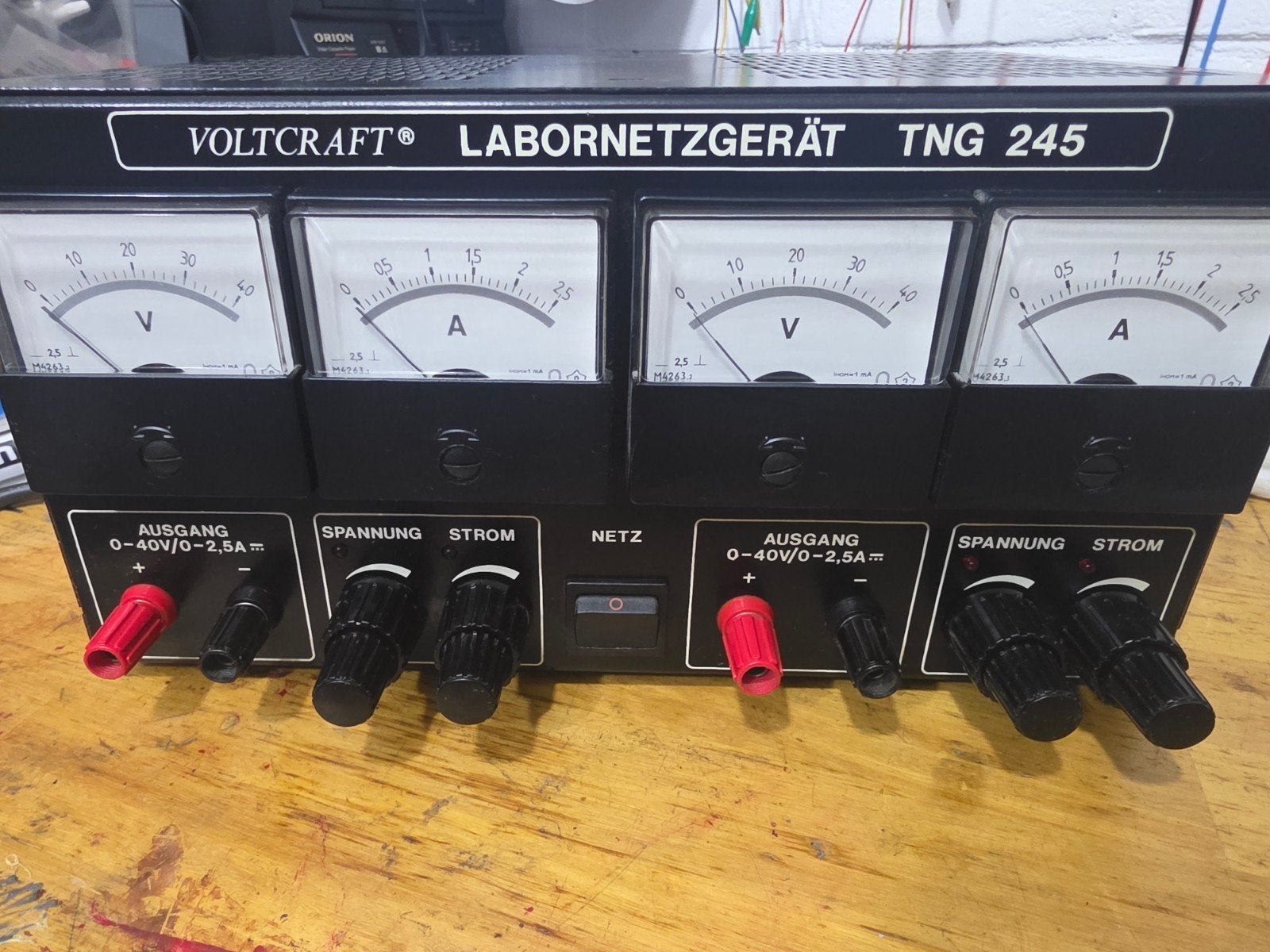 VOLTCRAFT LABORNESGERÄT TNG 245 - Voeding, Ophalen of Verzenden, Gebruikt
