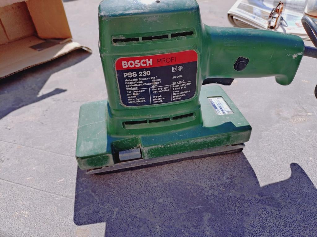 verschillende machines, Ophalen, Boormachine