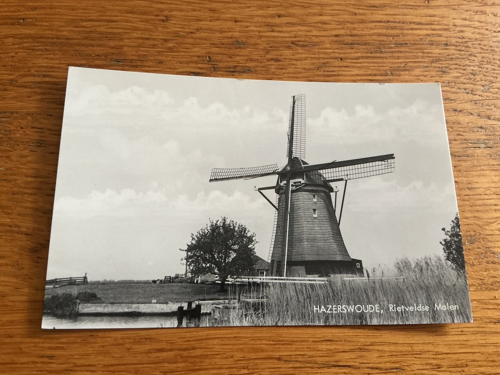 C38 Hazerswoude molen, Verzamelen, Ansichtkaarten | Nederland, Ophalen of Verzenden
