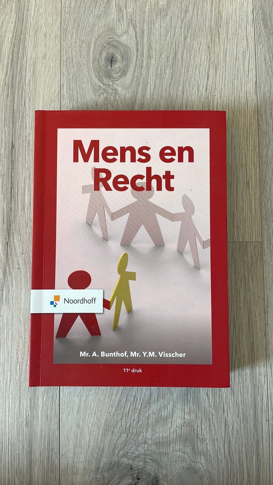 Mr. Y.M. Visscher - Mens en Recht, Boeken, Wetenschap, Ophalen of Verzenden, Zo goed als nieuw, Mr. Y.M. Visscher; Mr A. Bunthof