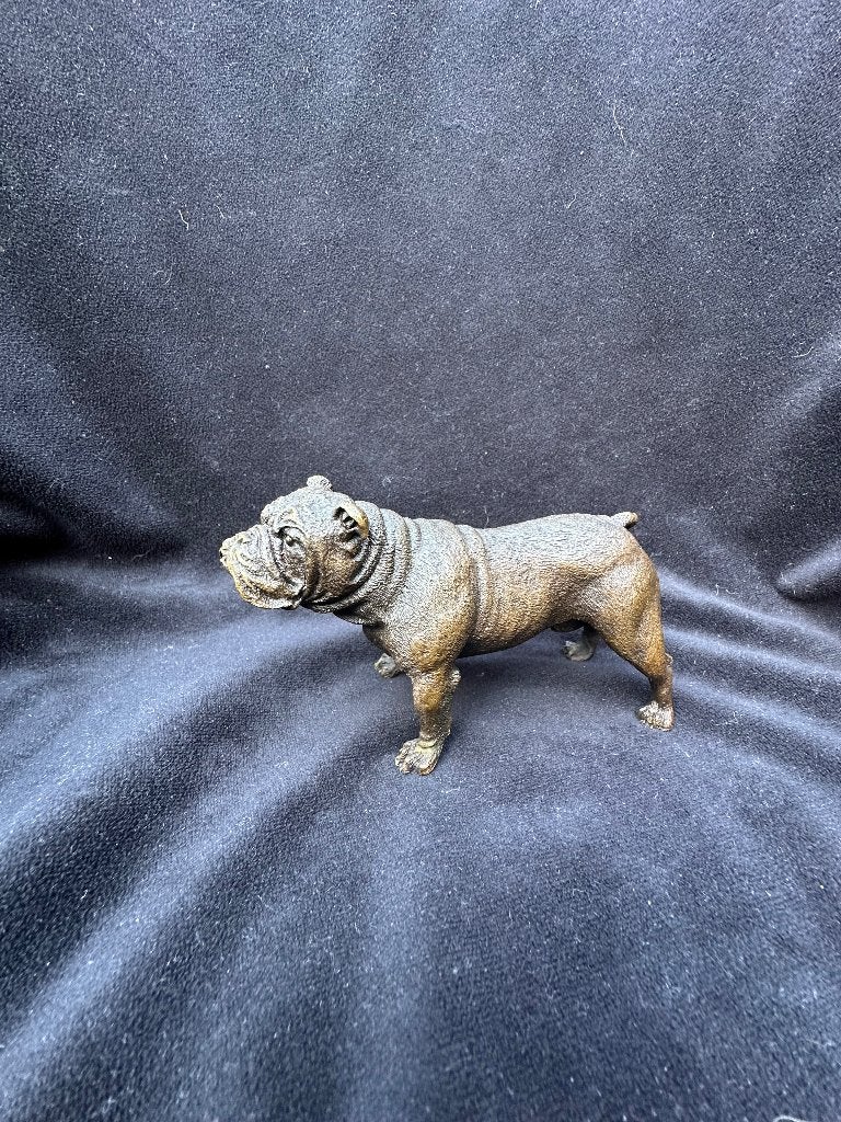 Engelse  Bulldog brons, Ophalen of Verzenden, Gemerkt, Brons, Beeld