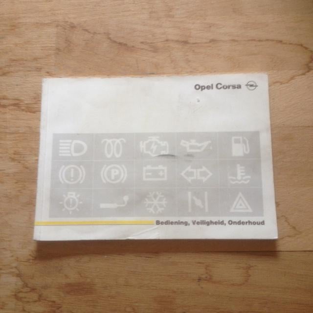Handleiding/Instructieboekje      Opel   Corsa     1993   NL, Ophalen of Verzenden