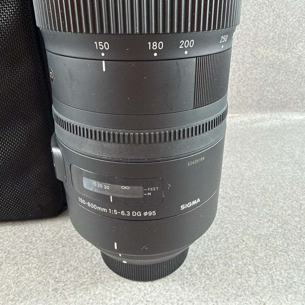 Sigma 150-600mm f/5.0-6.3 DG LH1050 objectief |Nikon| 413201, Audio, Tv en Foto, Sigma, Zo goed als nieuw, Nikon F-mount, Telelens