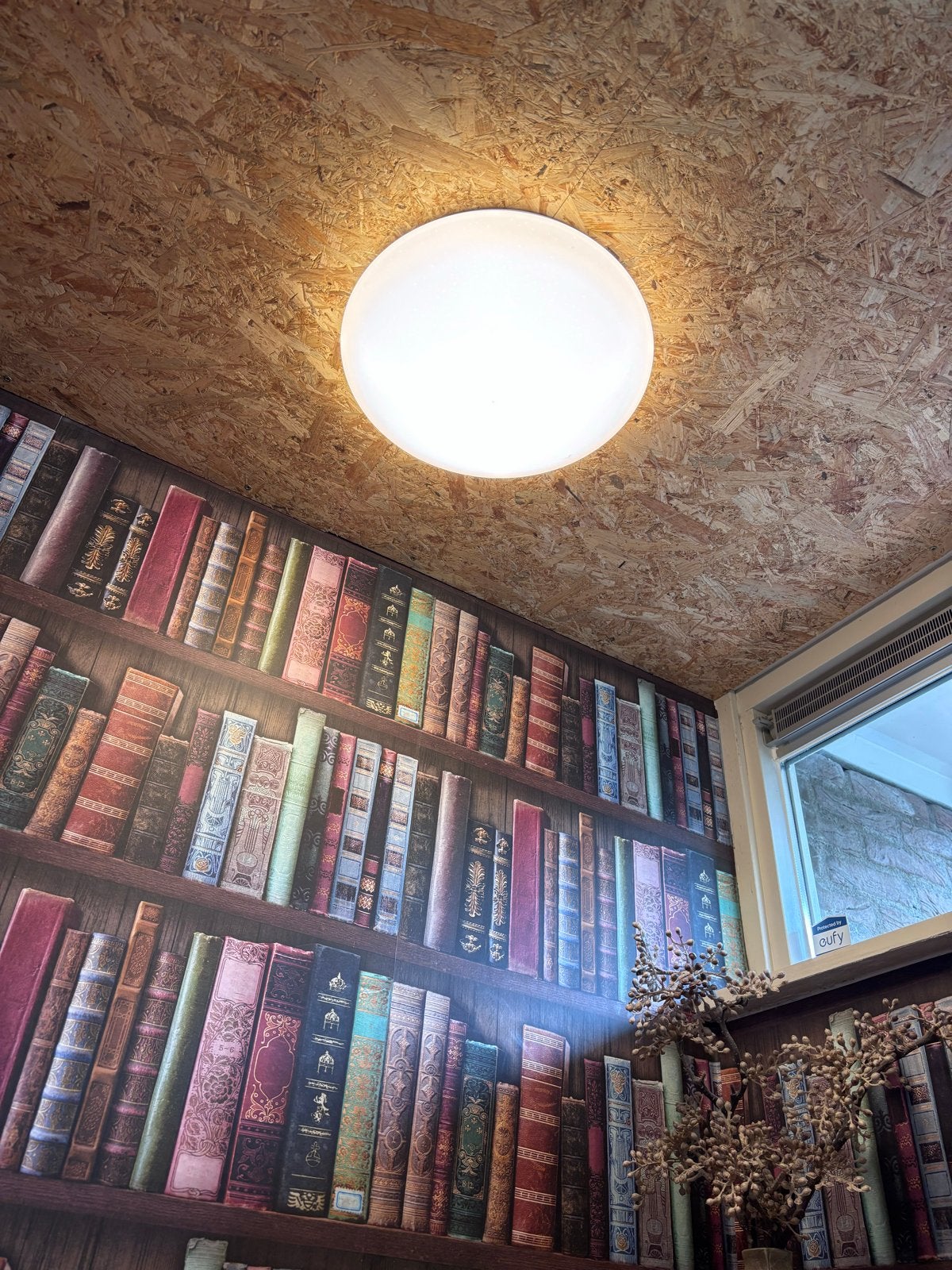 Witte LED Plafondlamp met Sterreneffect - Modern Design, Ophalen, Kunststof, Modern, LED