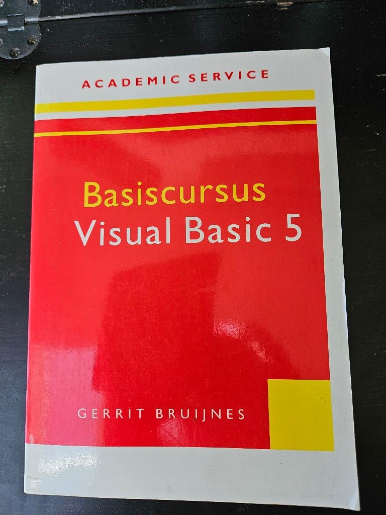 basiscursus visual basic 5, Ophalen of Verzenden, Gelezen, Programmeertaal of Theorie