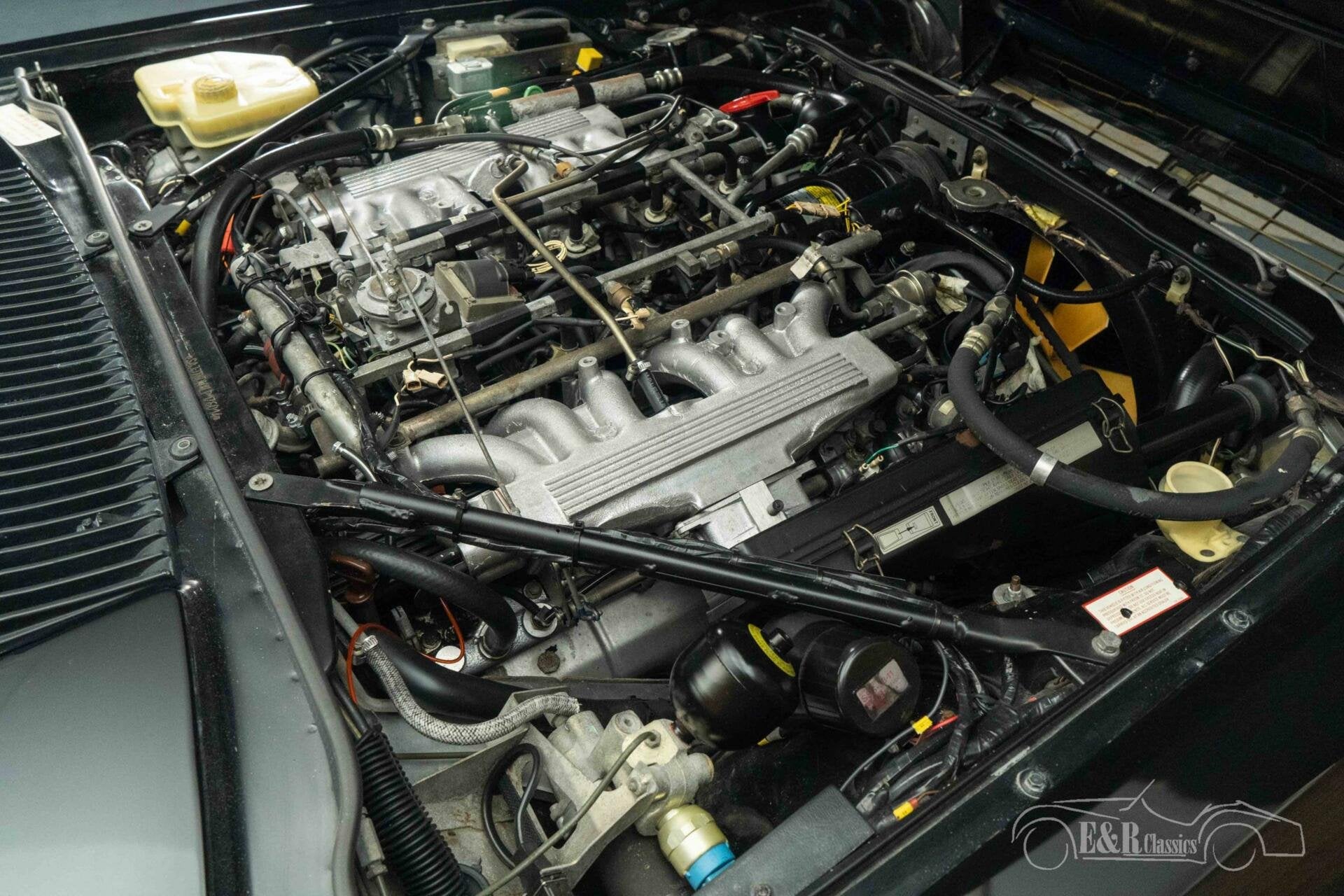 Jaguar XJS Cabriolet | Full options | 1990, Auto's, Oldtimers, Automaat, Beige, Cabriolet, Zwart
