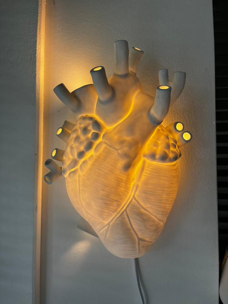 Seletti lamp heart., Ophalen, Zo goed als nieuw
