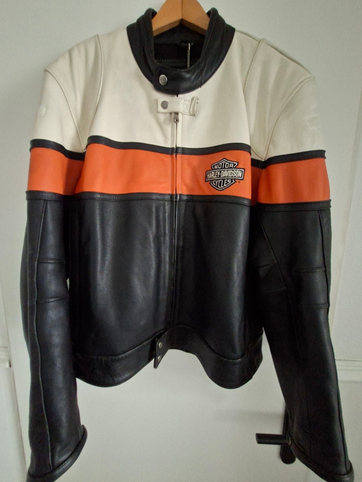 Harley Davidson jas 2x XL, Motoren, Kleding | Motorkleding, Ophalen of Verzenden, Tweedehands, Jas | leer