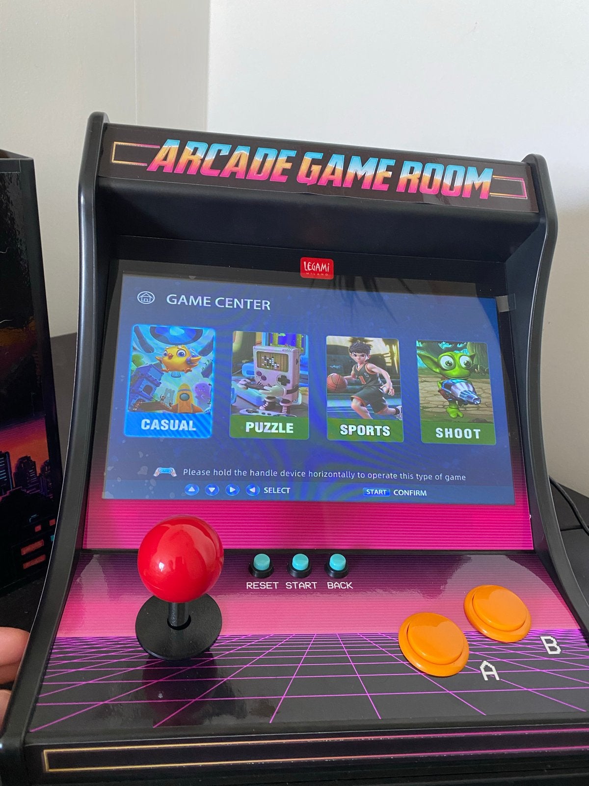Legami Milano Arcade Game Room met 2 controllers, Spelcomputers en Games, Spelcomputers | Overige, Nieuw, Overige merken, Ophalen