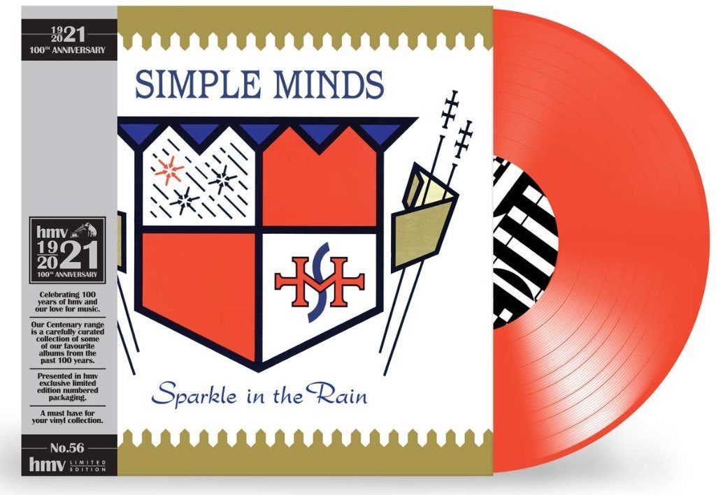 Vinyl LP Simple Minds Sparkle In The Rain ORANGE NIEUW, LP, Colored vinyl, Pop, Ophalen of Verzenden