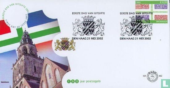 FDC E462 Provinciezegel Groningen 2002 NL onbeschreven, Ophalen of Verzenden