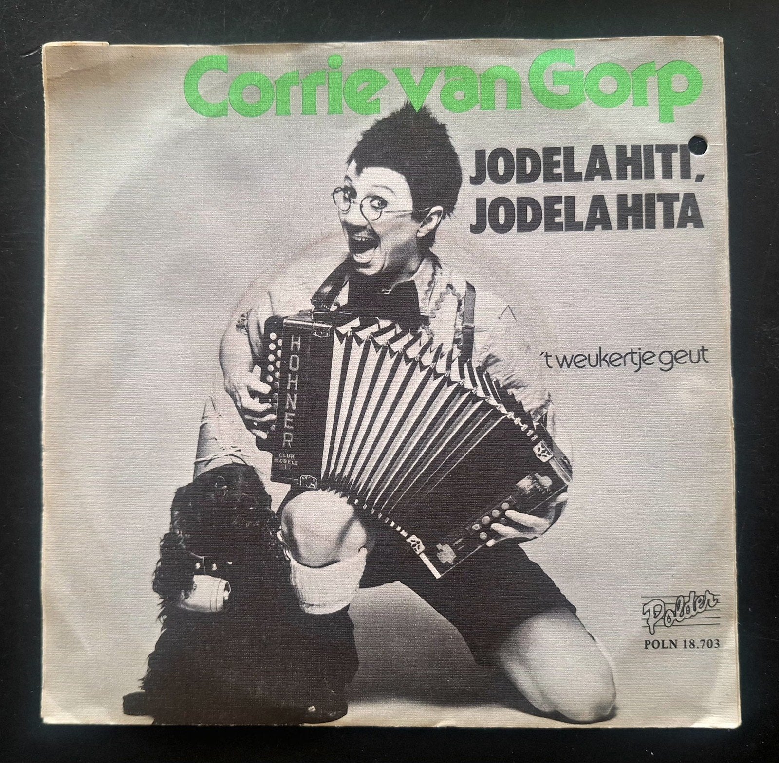 7"/SINGLE  CORRIE VAN GORP - Jodela Hiti Jodela Hita, Ophalen of Verzenden, Gebruikt, Nederlandstalig