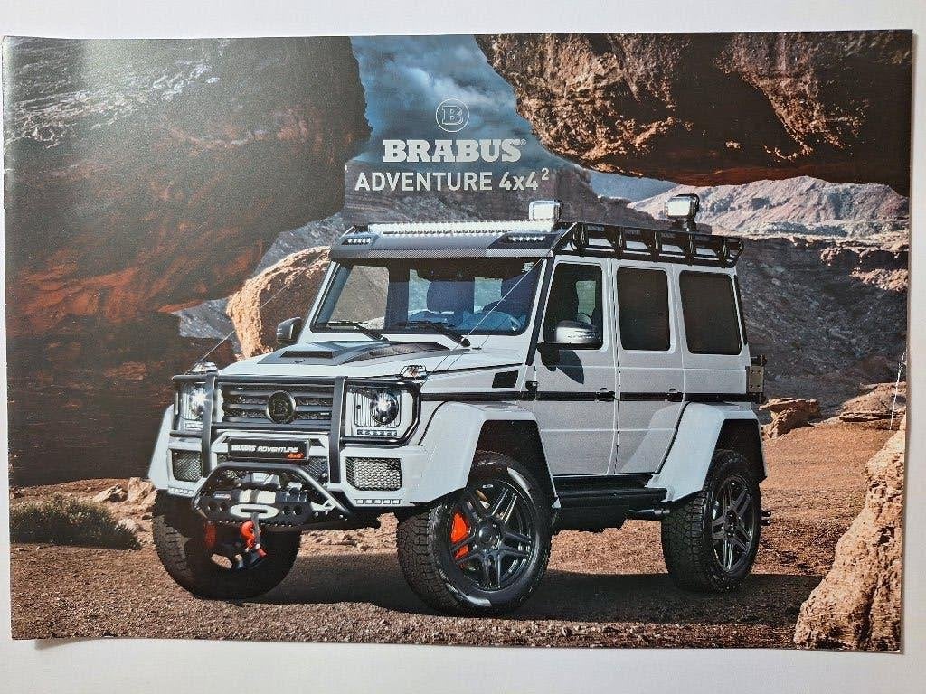 Brabus Mercedes G klasse 4x4 2 Adventure 2017, Boeken, Ophalen of Verzenden, Zo goed als nieuw, Mercedes