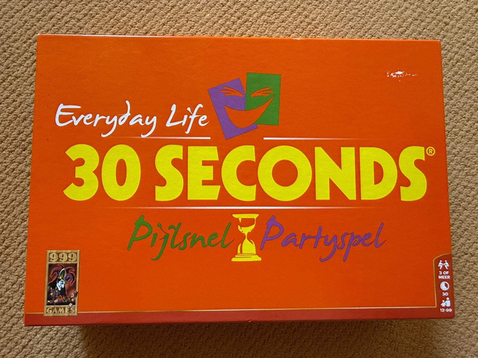 30 Seconds Everyday Life - Pijlsnel Partyspel, Drie of vier spelers, Ophalen of Verzenden, Zo goed als nieuw