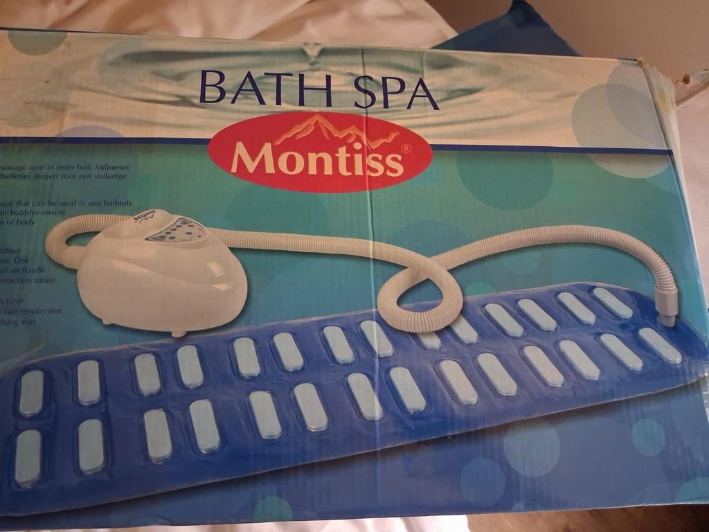 Montiss Bath Spa Bubbelbad Apparaat, Sport en Fitness, Massageproducten, Ophalen of Verzenden, Gebruikt, Apparaat