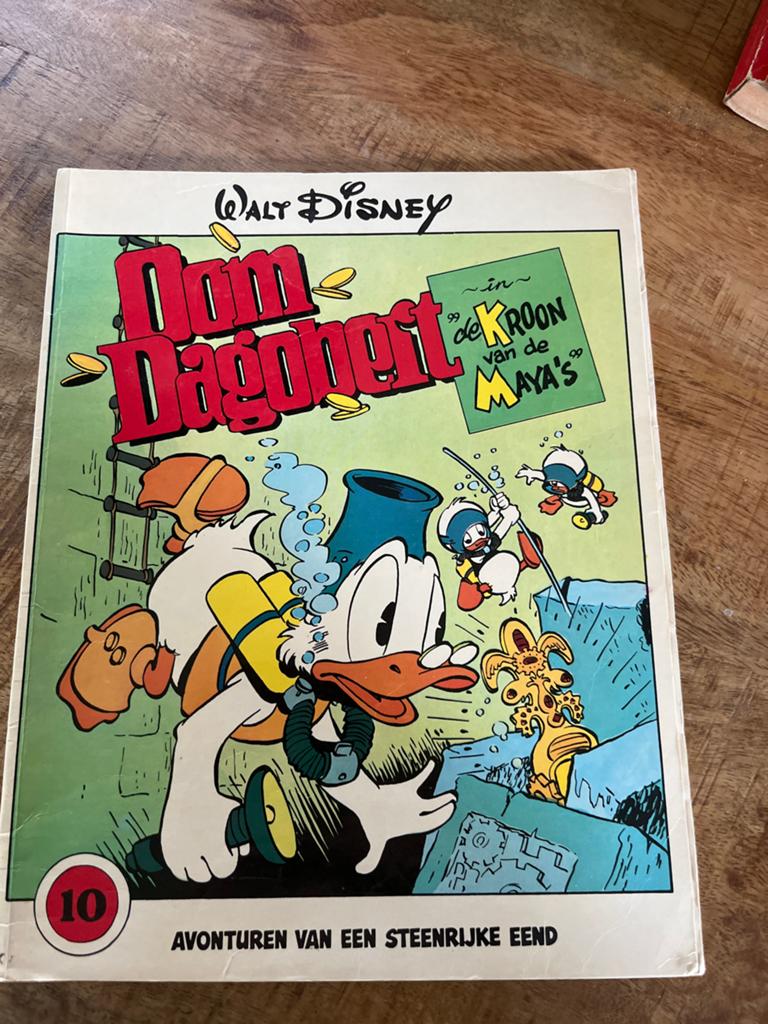 Donald Duck: Oom Dagobert in de Kroon van de Maya's, Eén stripboek, Ophalen of Verzenden, Gelezen