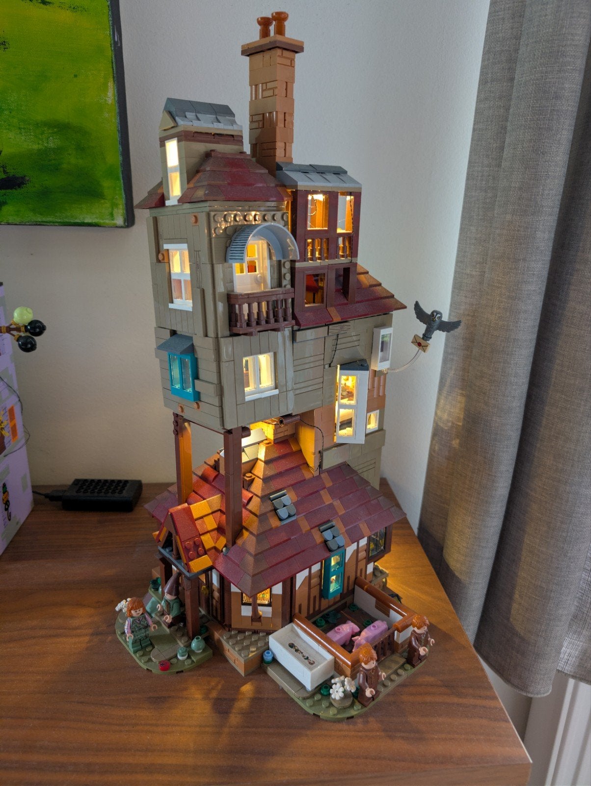 Lego 76437 Harry Potter Het Nest incl. verlichting, Ophalen, Lego, Harry Potter, Zo goed als nieuw
