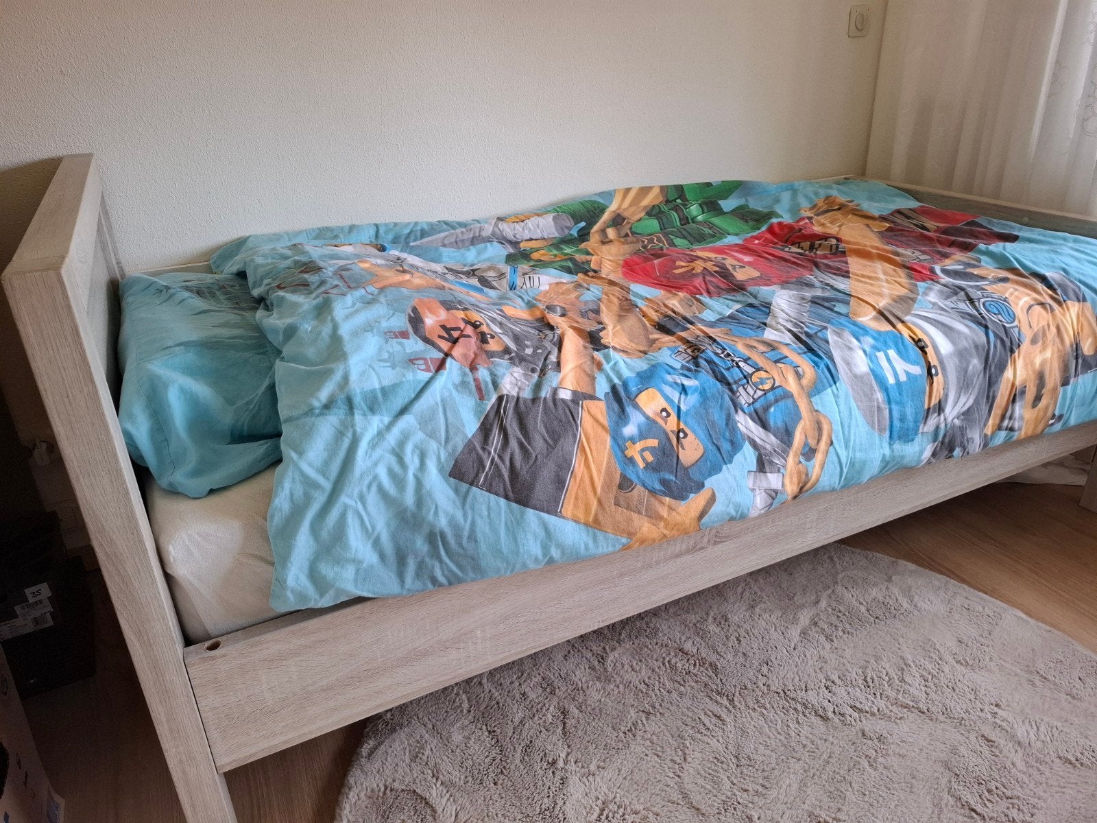 TWF Malaga complete slaapkamer, Ophalen, 85 tot 100 cm, Zo goed als nieuw, Lattenbodem