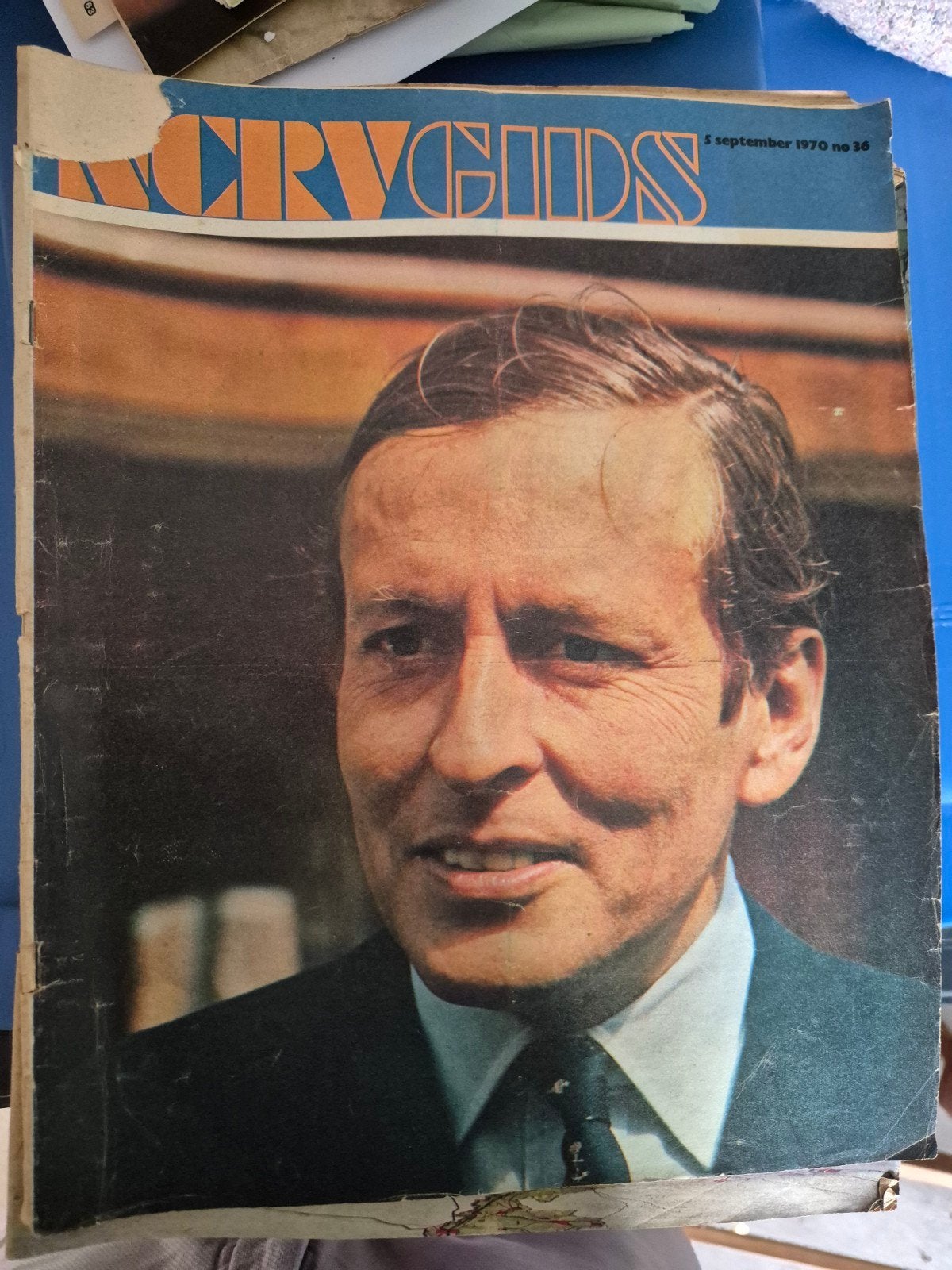 KRO Gids - 5 september 1970 - Nr. 36 Prins Claus, Ophalen of Verzenden, Gelezen, Overige typen