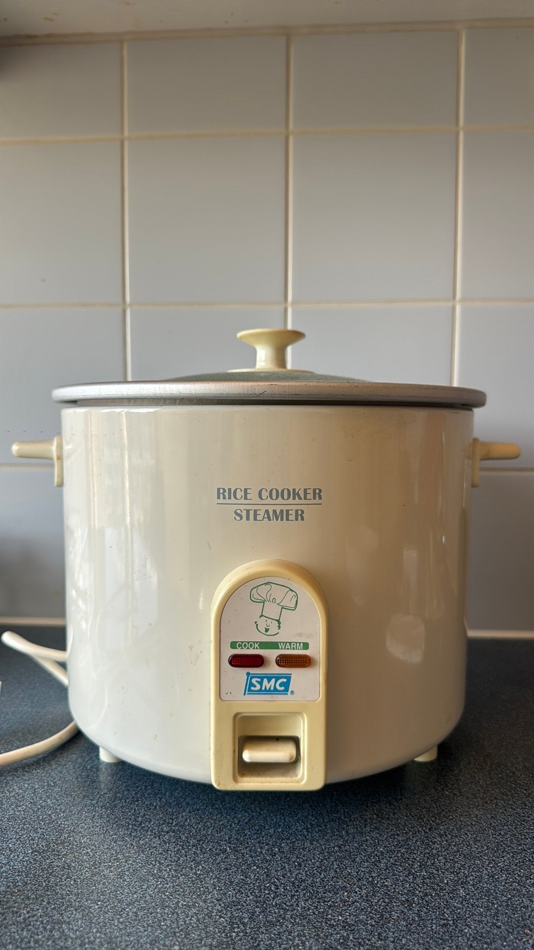 SMC Rijstkoker en Steamer - Vintage Model, Ophalen, Gebruikt