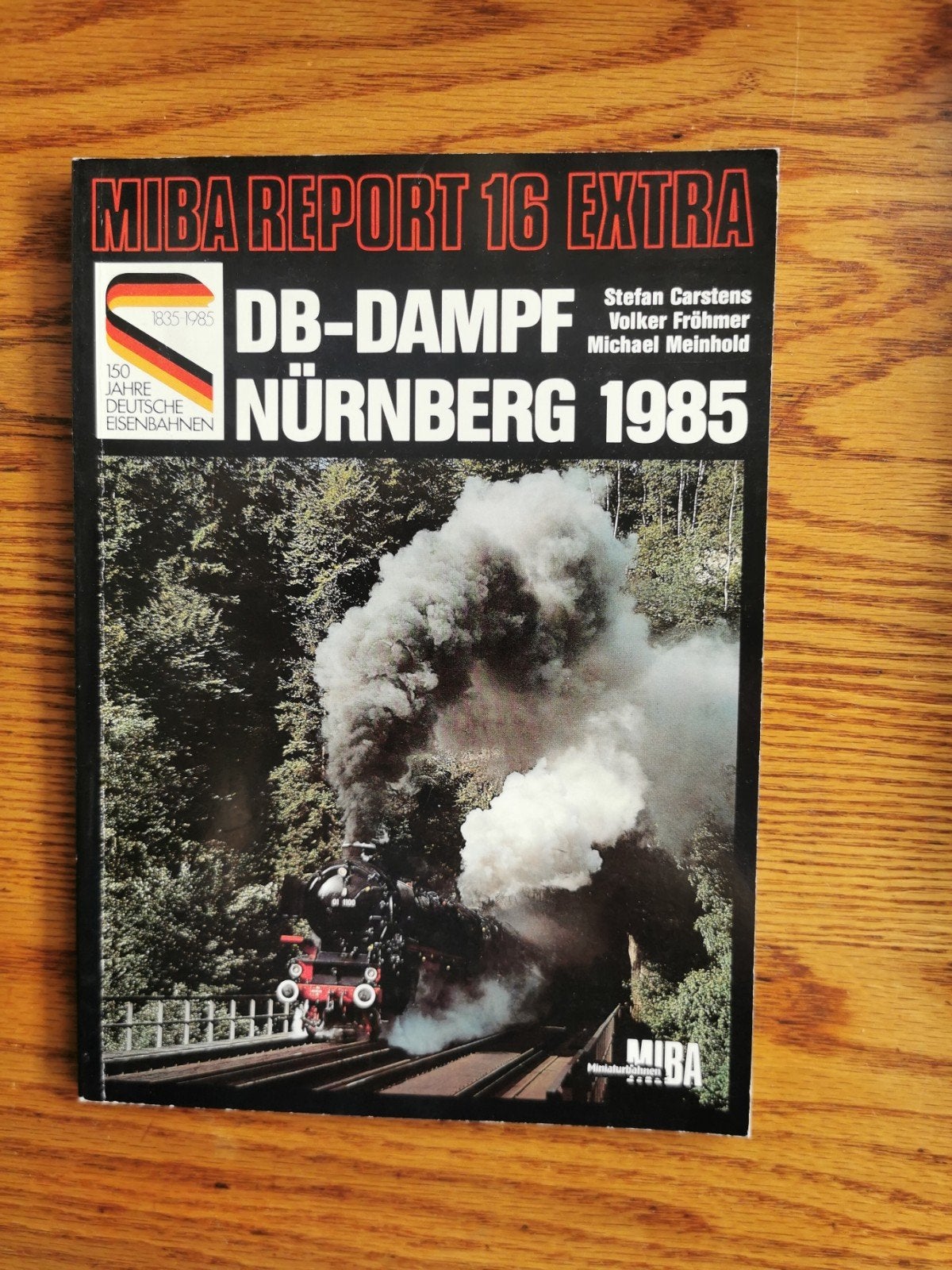 MIBA REPORT 16 EXTRA DB-DAMPF NÜRNBERG 1985, Nieuw, Ophalen of Verzenden, Overige onderwerpen, Diverse Auteurs