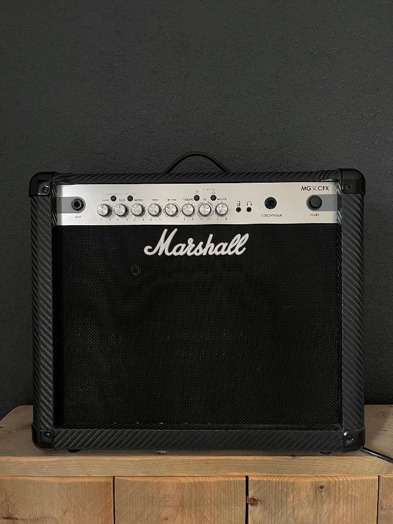 Marchall versterker MG30CFX, Muziek en Instrumenten, Versterkers | Bas en Gitaar, Ophalen, Zo goed als nieuw, Gitaar, 50 tot 100 watt
