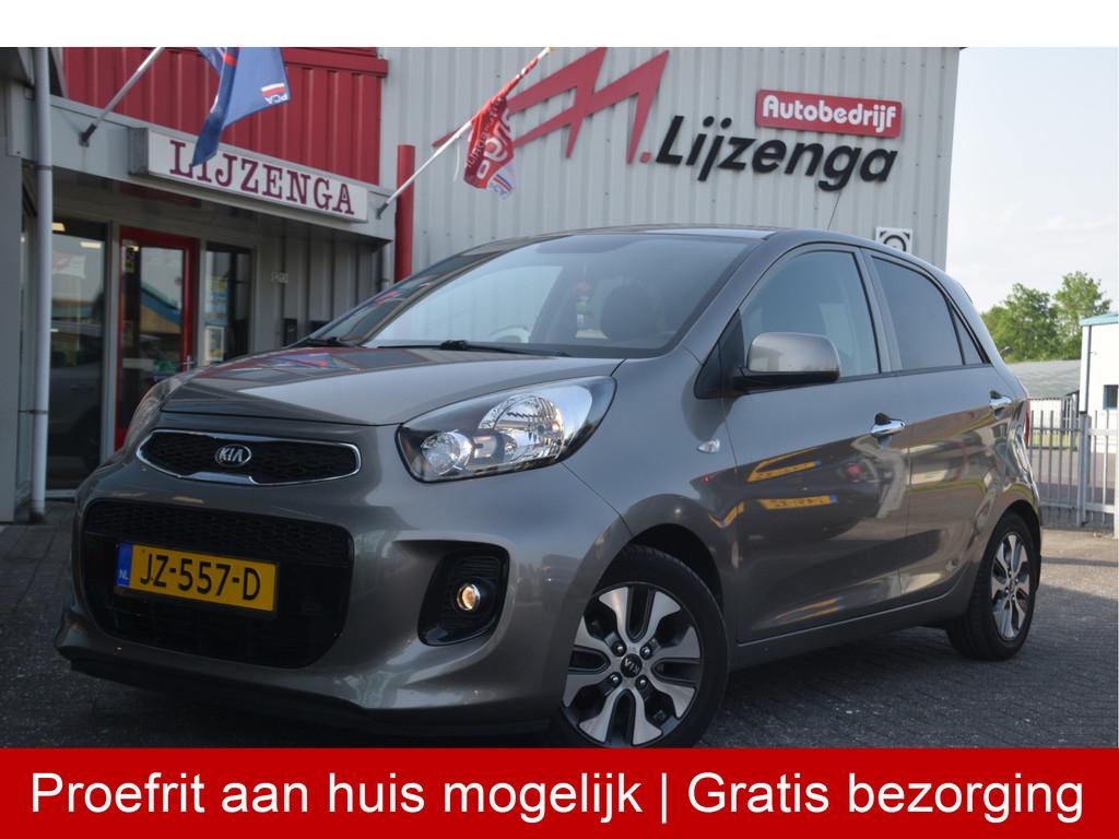 Kia Picanto 1.0 CVVT ComfortPlusLine Navigator Clima | Cruis, Voorwielaandrijving, Stof, Gebruikt, 4 stoelen