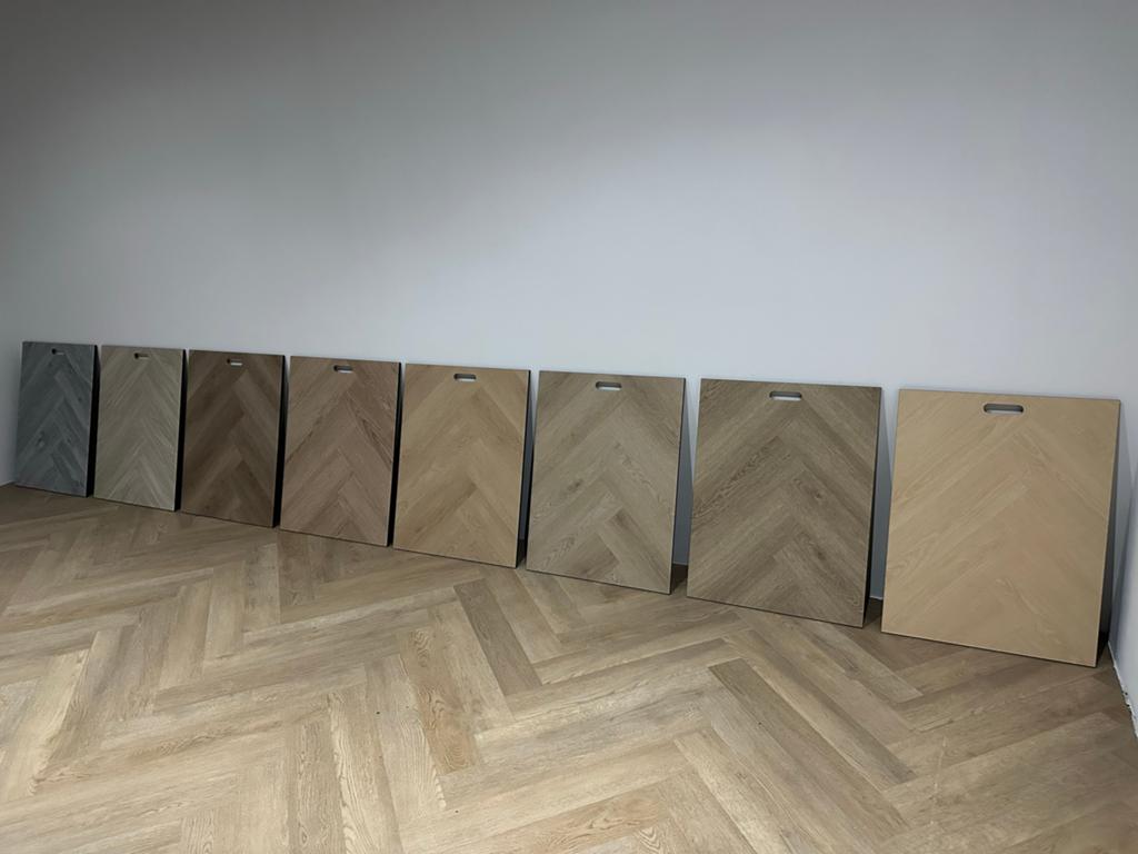 PVC Visgraat Click Laminaat Aanbieding, Huis en Inrichting, Ophalen of Verzenden