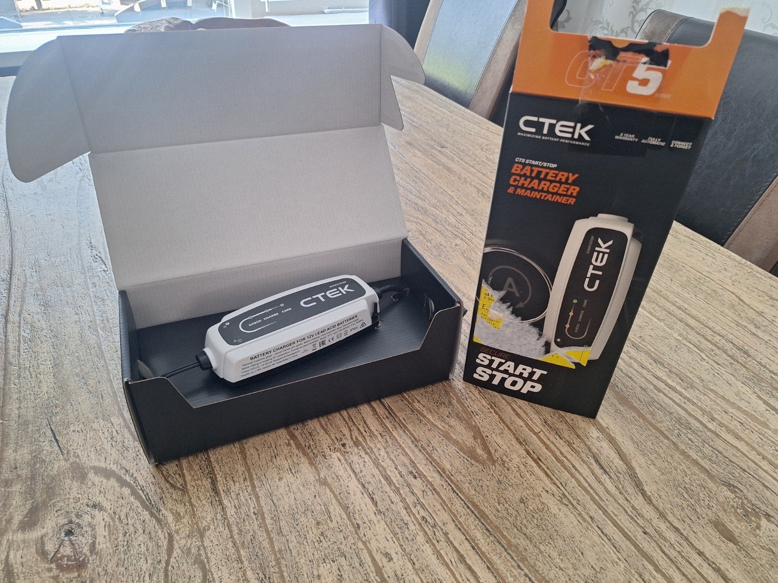 CTEC  CT5 acculader batterycharger, en maintainer. Nieuw, Ophalen of Verzenden, Nieuw