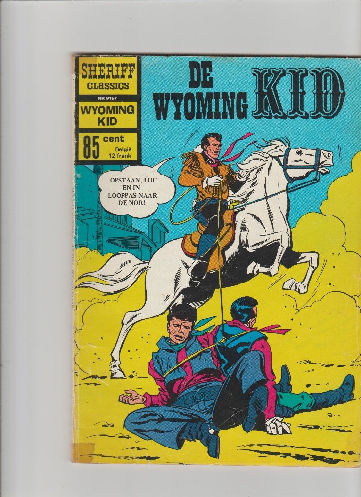 Sheriff Classics Nr. 9157 - De Wyoming Kid, Boeken, Stripboeken, Eén stripboek, Ophalen of Verzenden, Onbekend, Gelezen