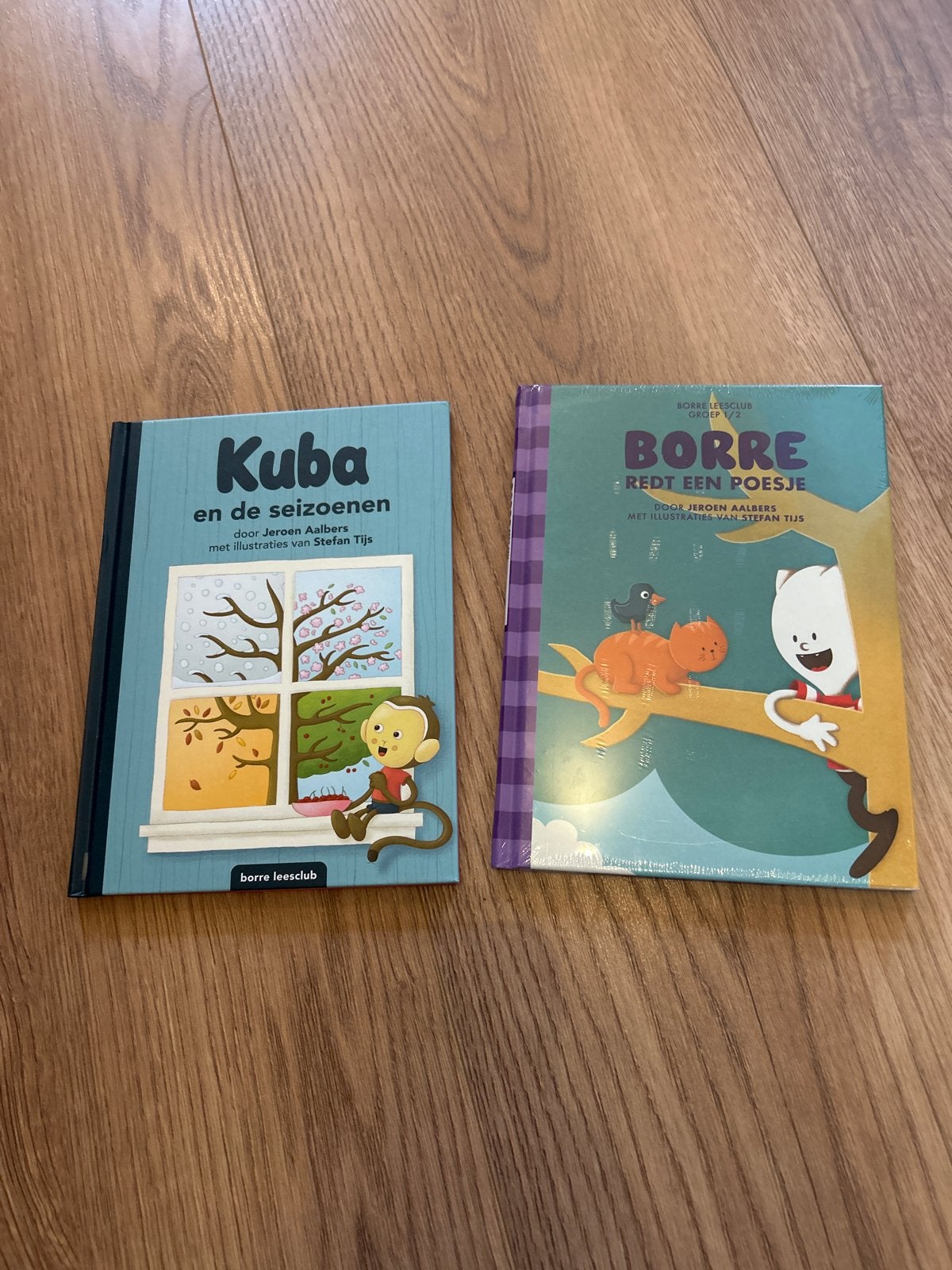 Kuba en de seizoenen & Borre redt een poesje - Nieuw, Boeken, Ophalen of Verzenden, Nieuw, Fictie algemeen