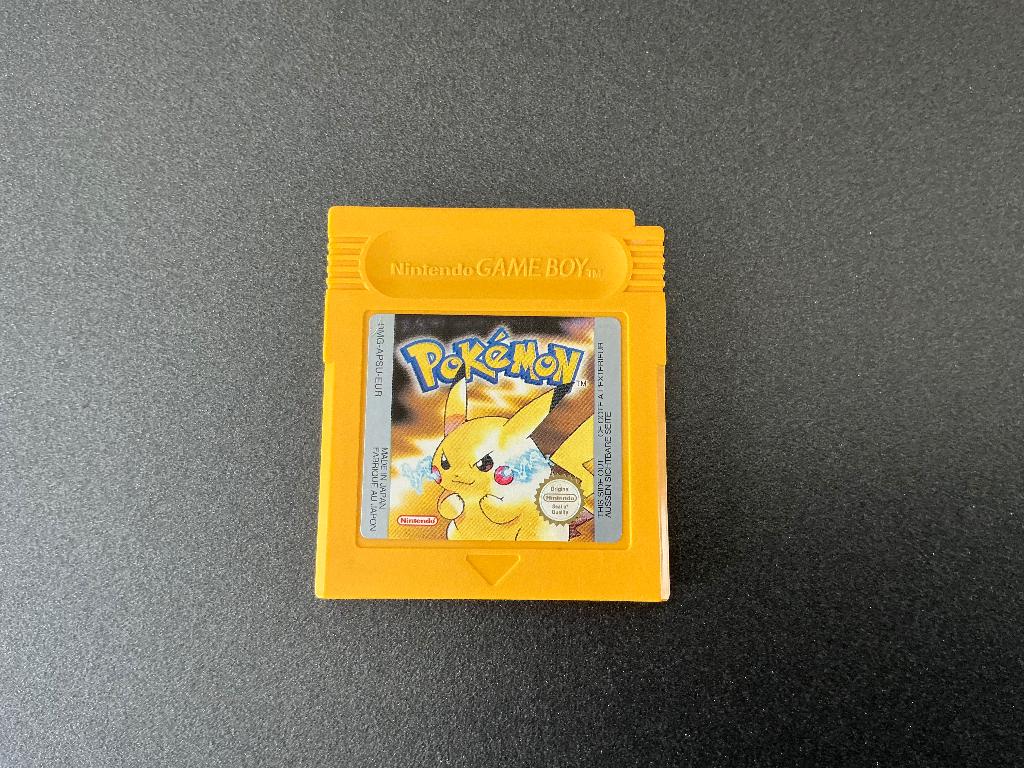 Gameboy Pokemon Yellow EUR, Spelcomputers en Games, Games | Nintendo Game Boy, Avontuur en Actie, Verzenden, 1 speler, Zo goed als nieuw