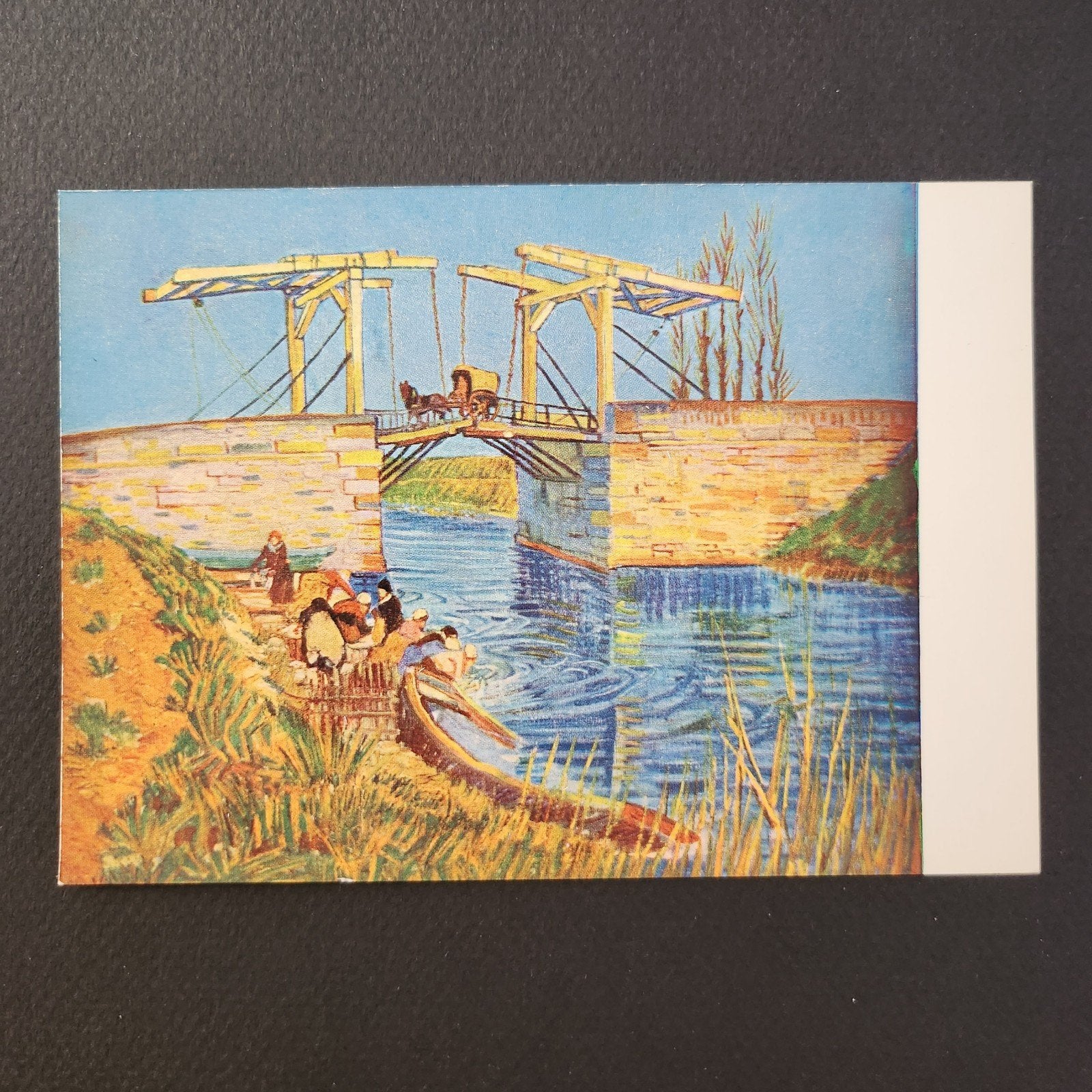 Kunstkaart Vincent van Gogh - De Brug (Arles), 1888, Verzenden, 1980 tot heden, Ongelopen, Cultuur en Media