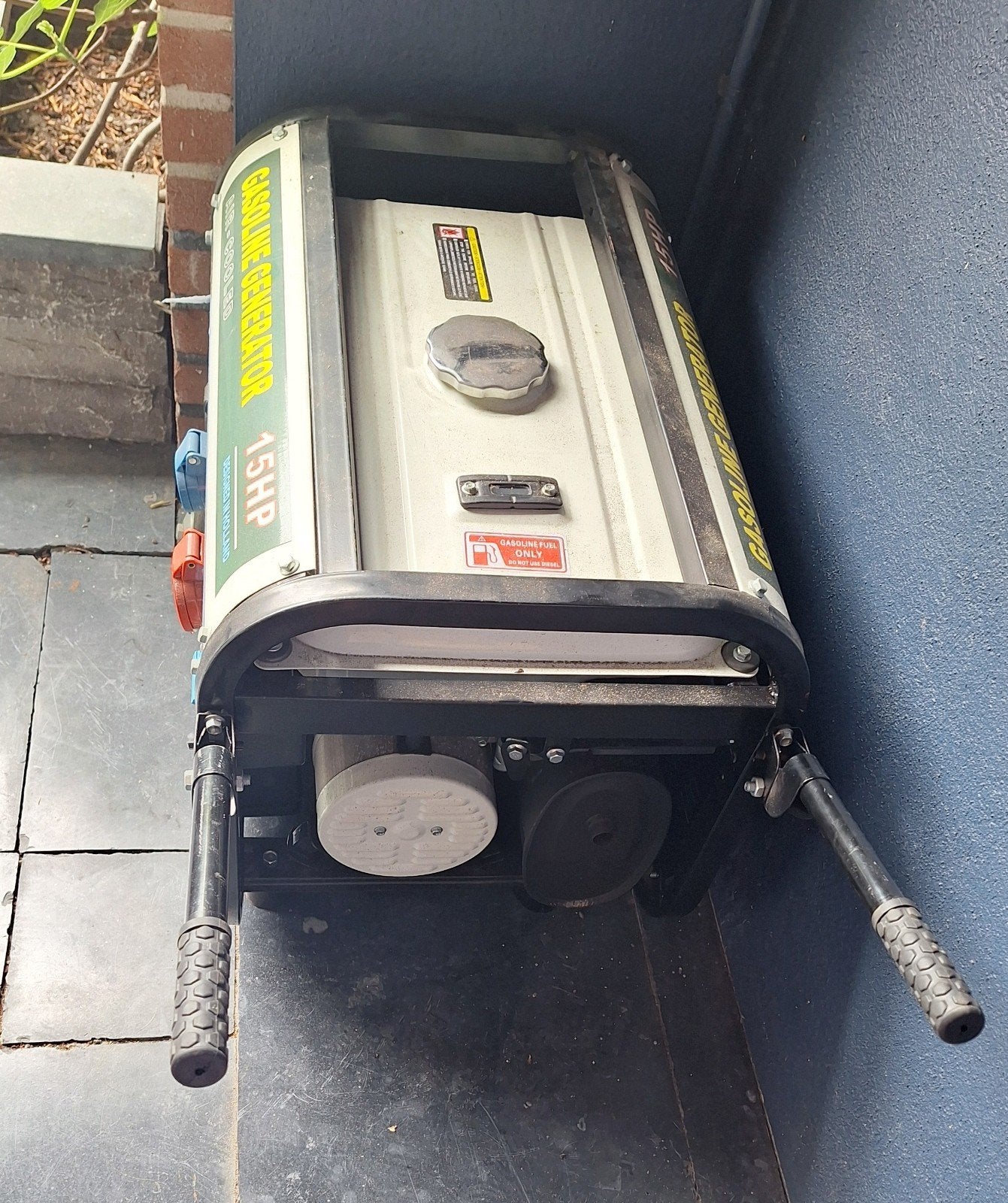 Merk Hollandkraft aggregaat, Type EH8500E, 8,5 kw/15pk, Ophalen, Gebruikt, Benzine, Geluidgedempt